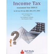Self Study Publication's Income Tax for T.Y. B.Com/BBA/DTL/DBM/M.Com/MBA for A. Y. 2020-21 by Dr. K. M. Rawas, Dr. G. P. Satav
